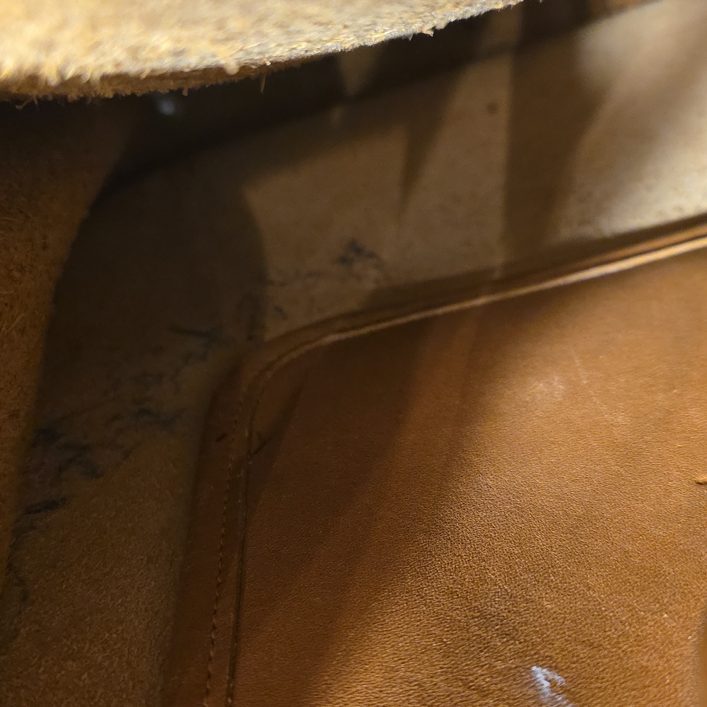 Coach Vintage Weston Bag 9021 RARE Camel Nickel Hardware - Picture 6 of 7